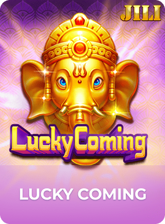 Lucky coming